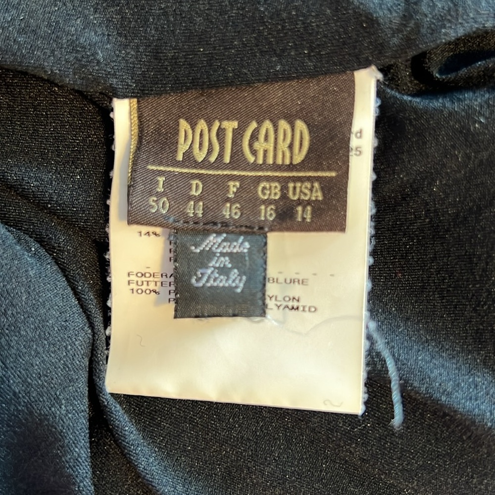 Post Card Hooded Soft Shell Jacket Size Large - Picture 12 of 15
